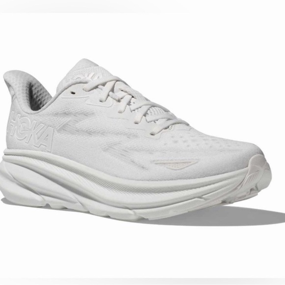 Hoka Clifton 9 – Women’s 8D (Wide) in White - Picture 9 of 9